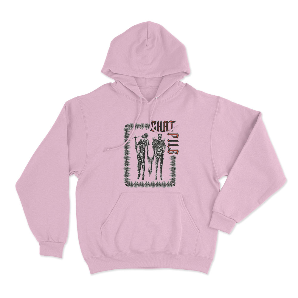 Chat Pile Crusaders Unisex Hoodie Pink Chat Pile Crusaders Unisex Hoodie Pink