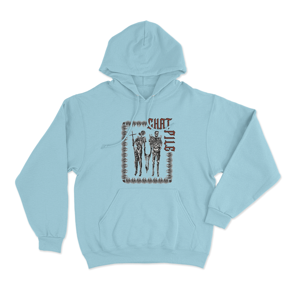 Chat Pile Crusaders Unisex Hoodie Sky Blue Chat Pile Crusaders Unisex Hoodie Sky Blue