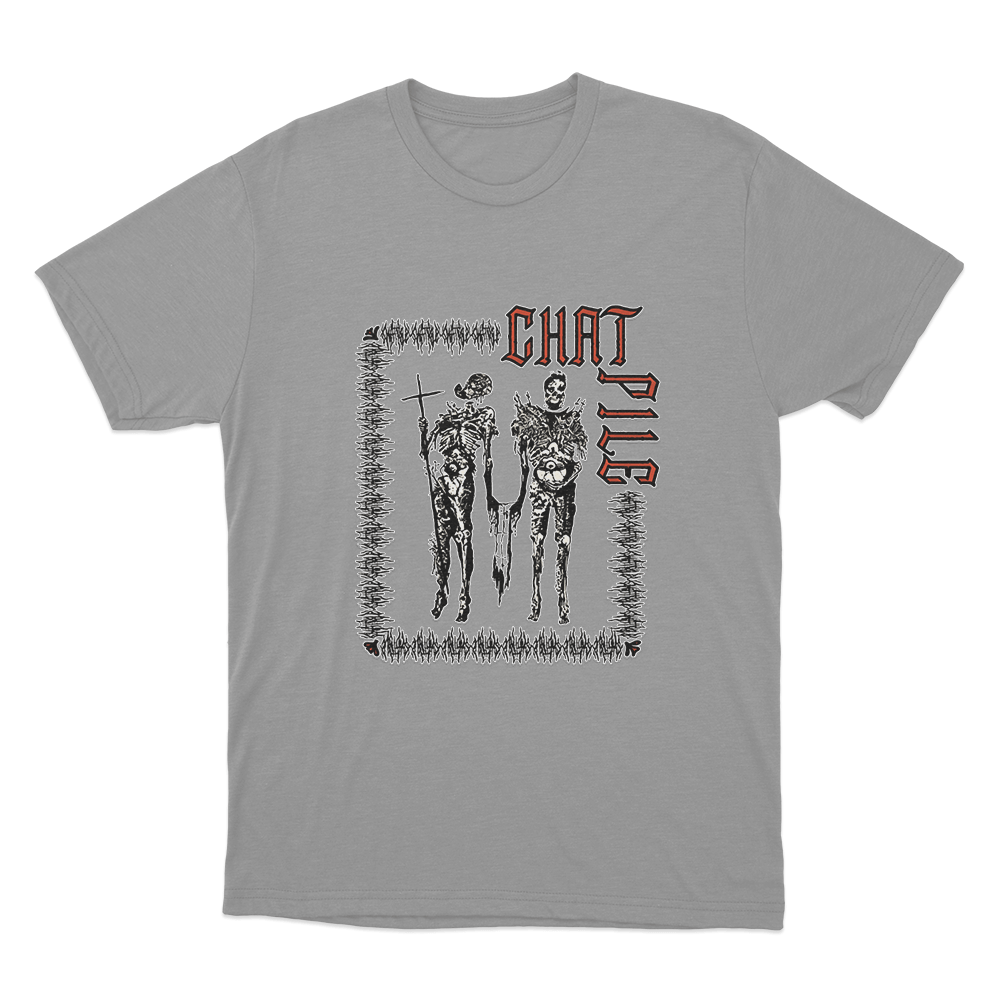 Chat Pile Crusaders Unisex T Shirt Grey Chat Pile Crusaders Unisex T Shirt Grey