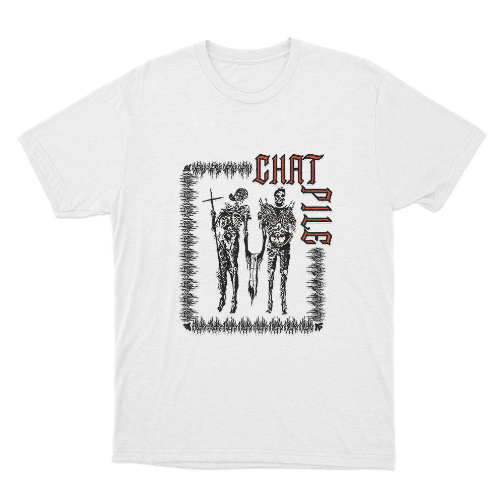 Chat Pile Crusaders Unisex T Shirt White Chat Pile Crusaders Unisex T Shirt White