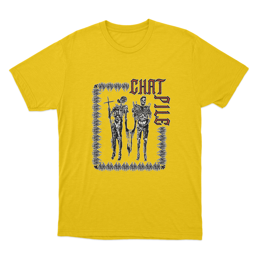 Chat Pile Crusaders Unisex T Shirt Yellow Chat Pile Crusaders Unisex T Shirt Yellow