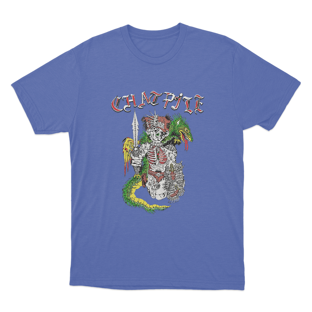 Chat Pile Dragonslayer Unisex T Shirt Blue Chat Pile Dragonslayer Unisex T Shirt Blue