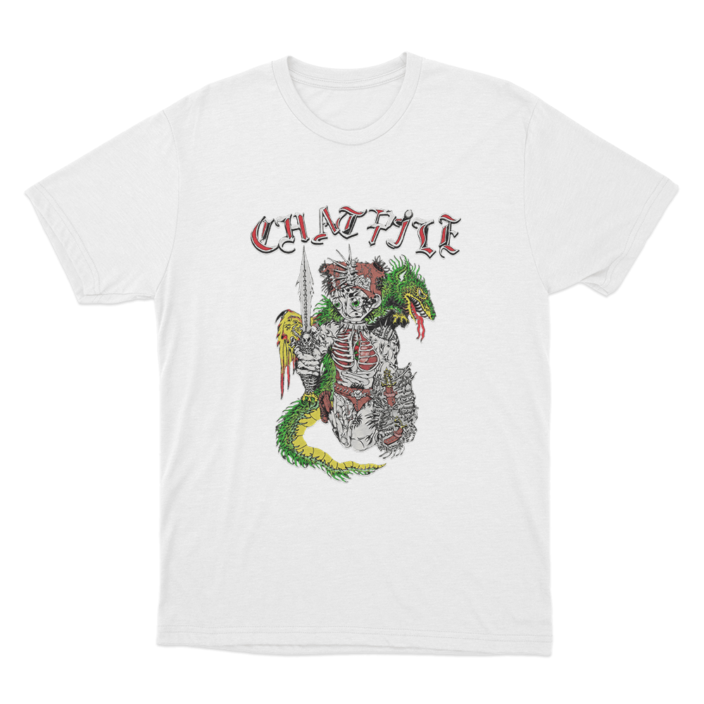 Chat Pile Dragonslayer Unisex T Shirt White Chat Pile Dragonslayer Unisex T Shirt White