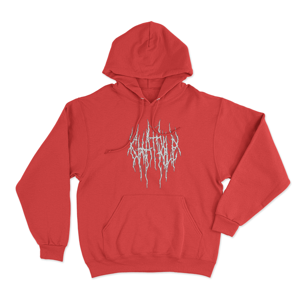 Chat Pile Logo Unisex Hoodie Red Chat Pile Logo Unisex Hoodie Red