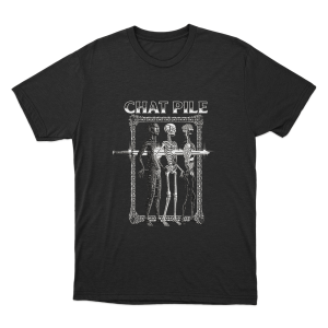 Chat Pile Sword Unisex T Shirt Black